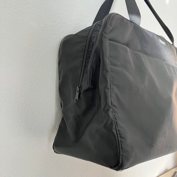 Kate Spade‎ Extra Large Weekend Nylon Duffle Bag Black New York Tote - Picture 8 of 13